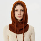 Winter Hat 100% Cashmere Lightweight Adjustable Drawstring