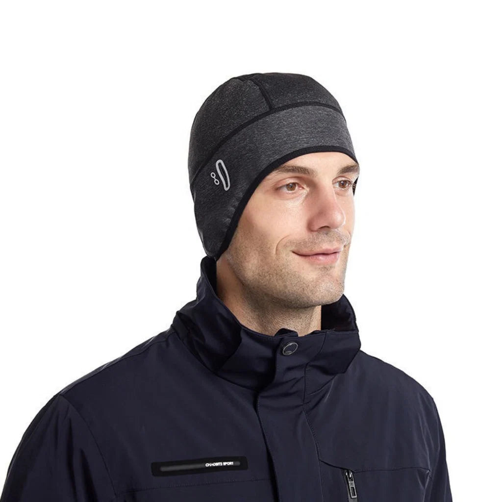 Winter Hat Breathable Cotton Blend Glasses Cut-Out