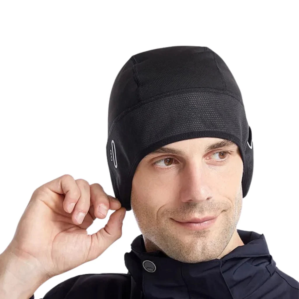 Winter Hat Breathable Cotton Blend Glasses Cut-Out