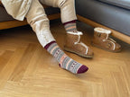 Winter Socks Wool-Cotton Double-Knit Set of 5 Pairs