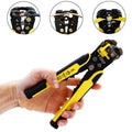 Wire Stripper & Crimper Self-Adjusting Carbon Steel Blades