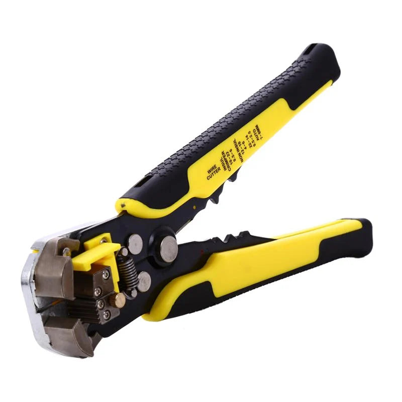 Wire Stripper & Crimper Self-Adjusting Carbon Steel Blades