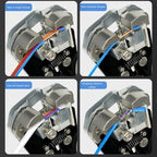 Wire Stripper & Crimper Self-Adjusting Carbon Steel Blades