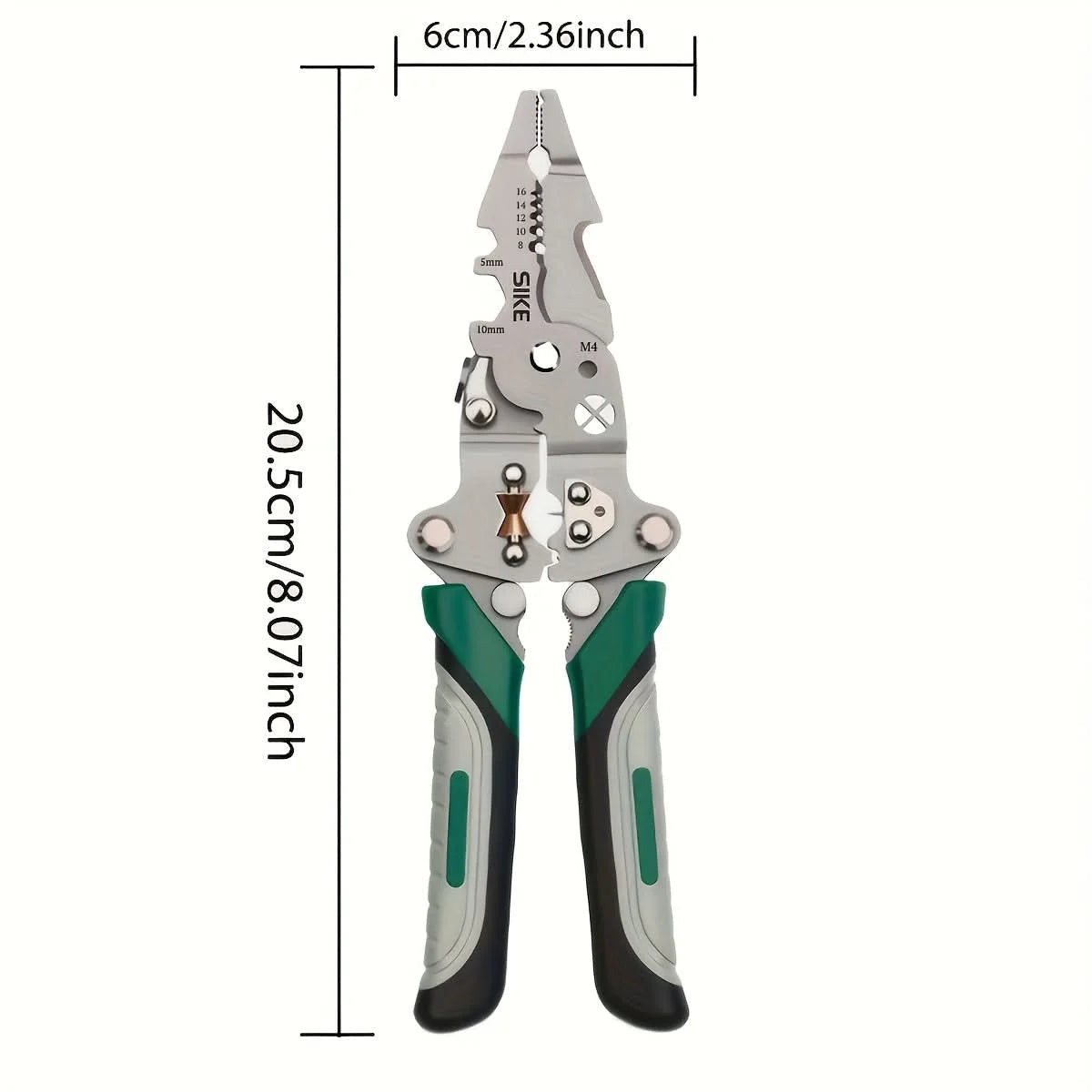 Wire Stripping Tool Foldable Multifunctional High Carbon Steel