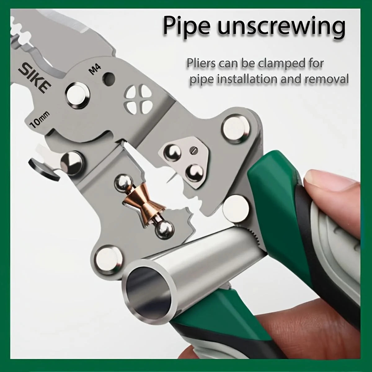 Wire Stripping Tool Foldable Multifunctional High Carbon Steel