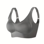 Wireless Bra Breathable Removable Cups & Adjustable Straps