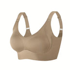 Wireless Bra Breathable Removable Cups & Adjustable Straps
