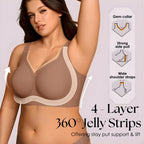 Wireless Bra Jelly Strip Support & Padded Cups
