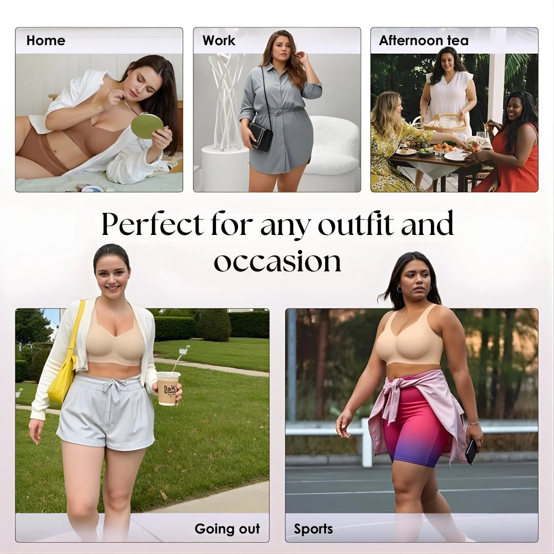 Wireless Bra Jelly Strip Support & Padded Cups