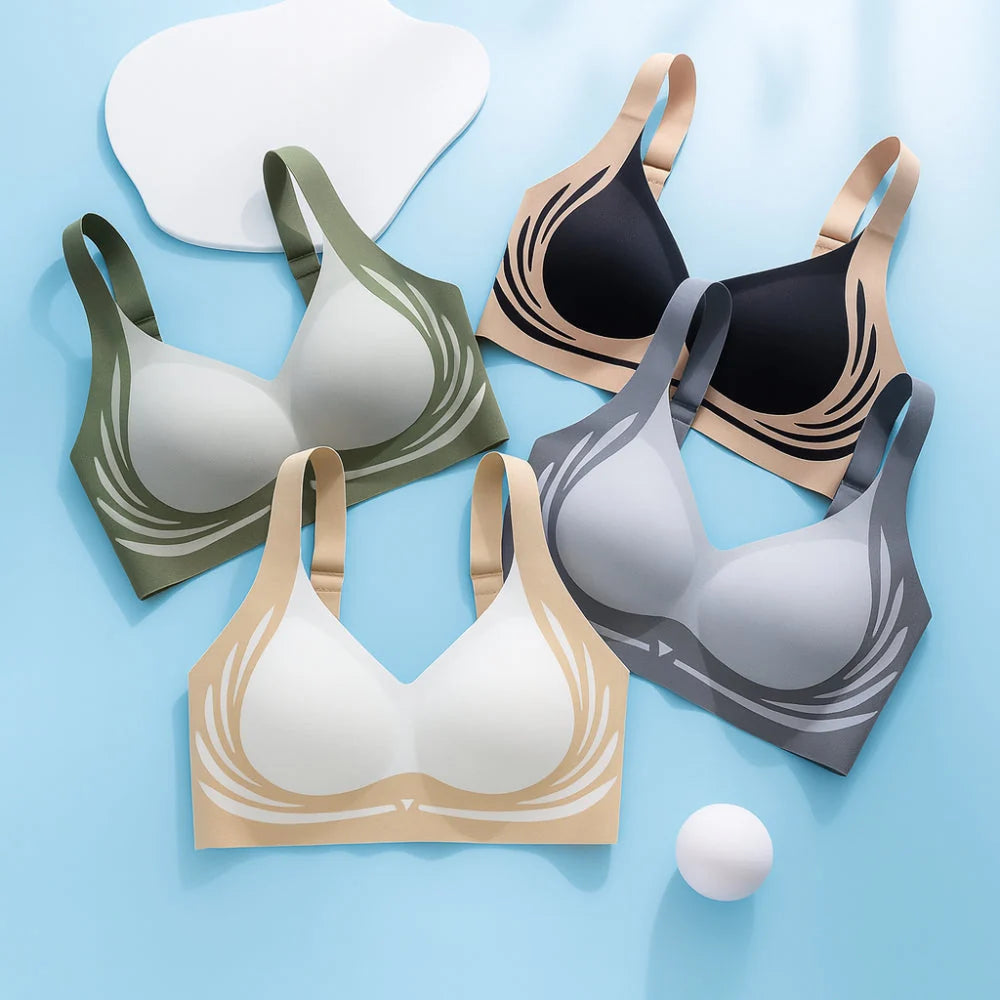 Wireless Bra Seamless Underbust Support