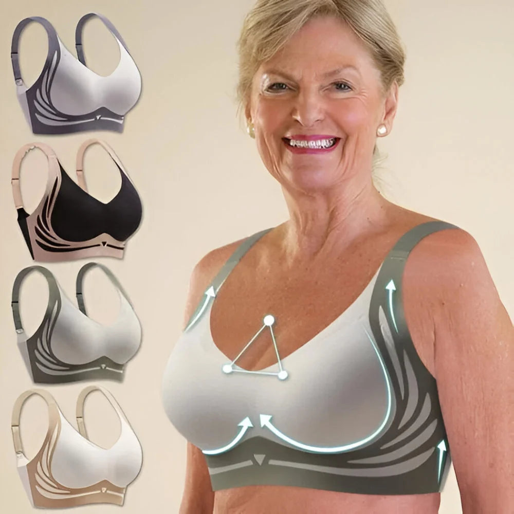 Wireless Bra Seamless Underbust Support