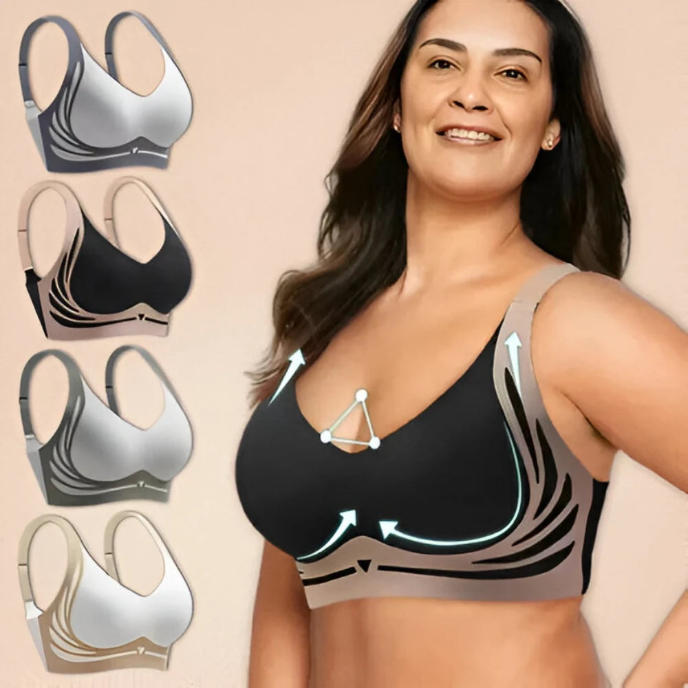 Wireless Bra Seamless Underbust Support
