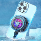 Wireless Charger Magnetic Hold & Cooling RGB Lighting