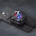 Wireless Charger Magnetic Hold & Cooling RGB Lighting