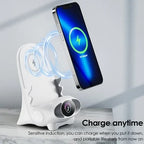 Wireless Charging Stand 15W Fast Charging Integrated Cooling