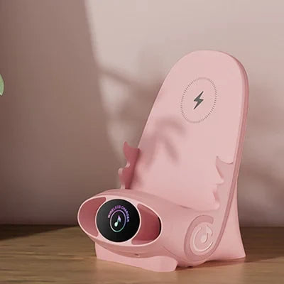 Wireless Charging Stand 15W Fast Charging Integrated Cooling