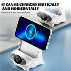 Wireless Charging Stand 15W Fast Charging Integrated Cooling