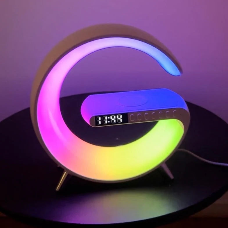Wireless Charging Station 15W Fast Charging & Bluetooth