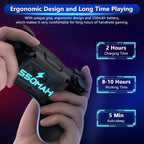 Wireless Controller Hall Effect Joysticks & Vibration 10-Hour Battery