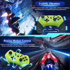 Wireless Controller Hall Effect Joysticks & Vibration 10-Hour Battery