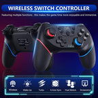 Wireless Controller Hall Effect Joysticks & Vibration 10-Hour Battery