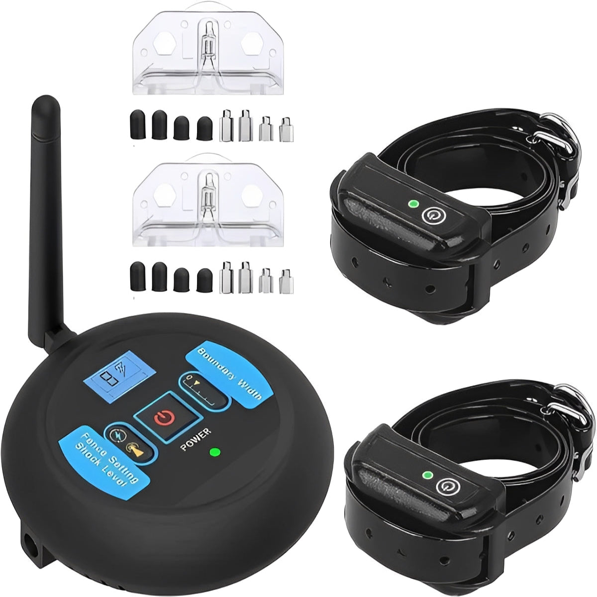 Wireless Dog Fence Adjustable Boundary Dial Waterproof Collar