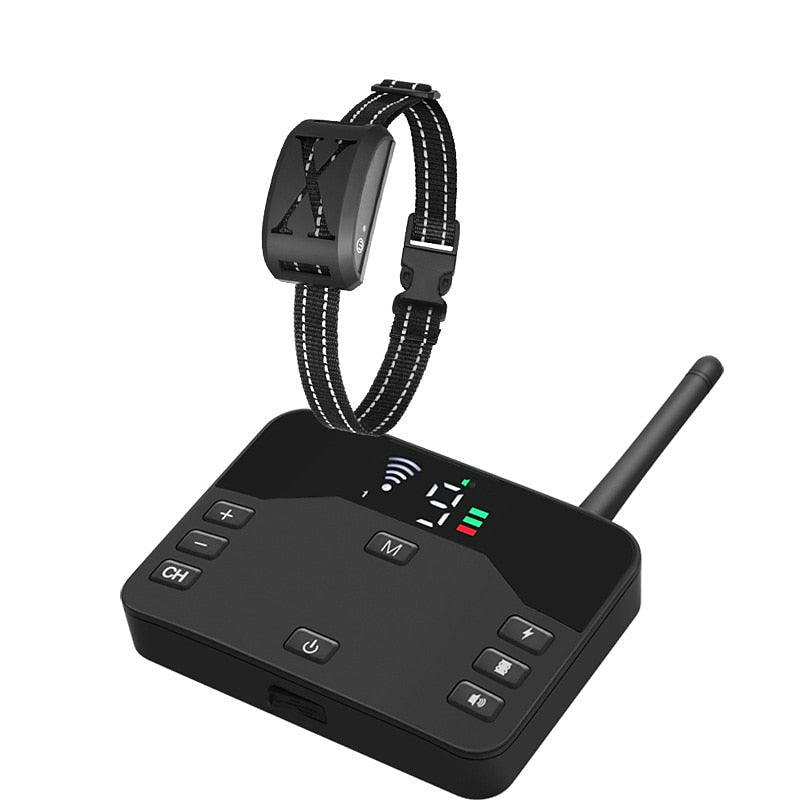 Wireless Dog Fence Sound Vibration Shock