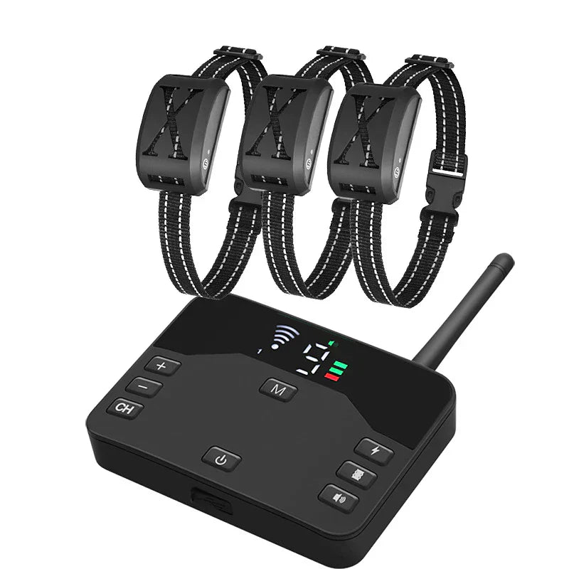 Wireless Dog Fence Sound Vibration Shock