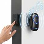 Wireless Doorbell Kit 1000 Foot Range Customizable Chimes