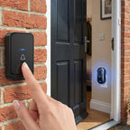 Wireless Doorbell Kit 1000 Foot Range Customizable Chimes