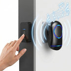 Wireless Doorbell Kit 1000 Ft Range Customizable Chimes & Volume