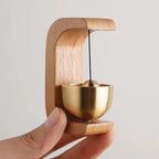 Wireless Doorbell Wooden Chime & Magnetic Mount
