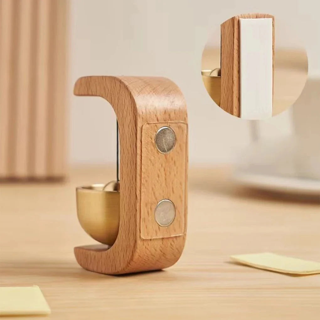 Wireless Doorbell Wooden Chime & Magnetic Mount
