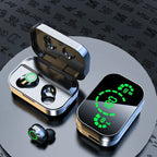 Wireless Earbuds Bluetooth 5.3 Graphene Drivers LED Battery Display