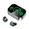 Wireless Earbuds Bluetooth 5.3 Graphene Drivers LED Battery Display