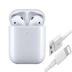 Wireless Earbuds Compact Charging Case Built-In Mic