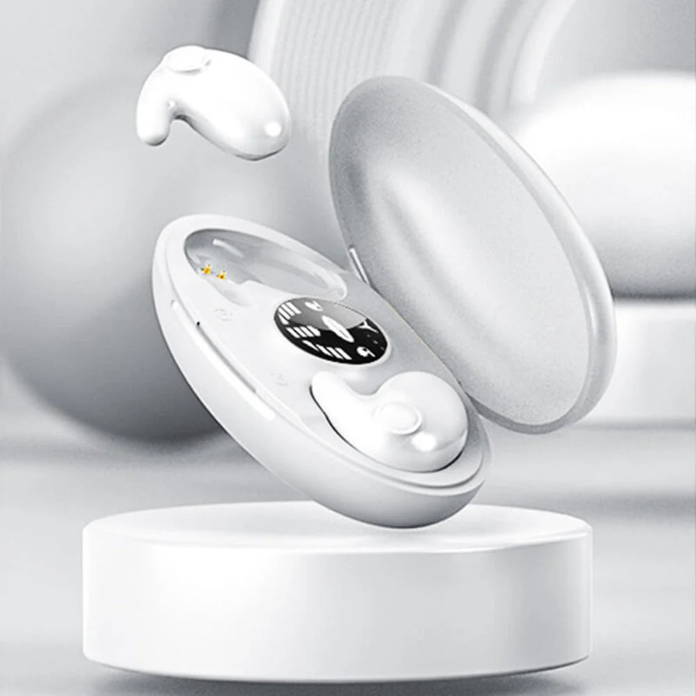 Wireless Earbuds Noise Cancelling & Sleep Friendly 24 Hour Battery