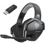 Wireless Gaming Headset ANC Adjustable Boom Mic 100h Battery