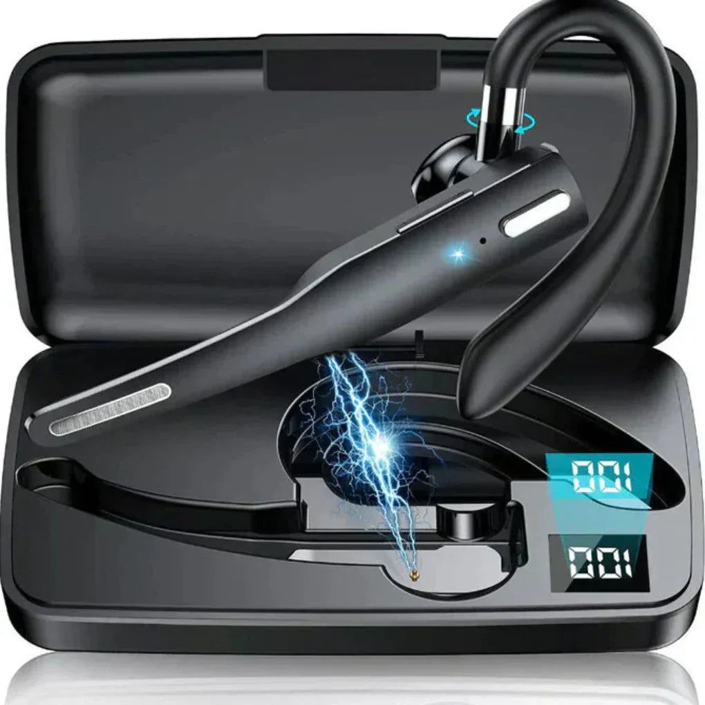 Wireless Headset Dual Microphones & Noise Cancellation