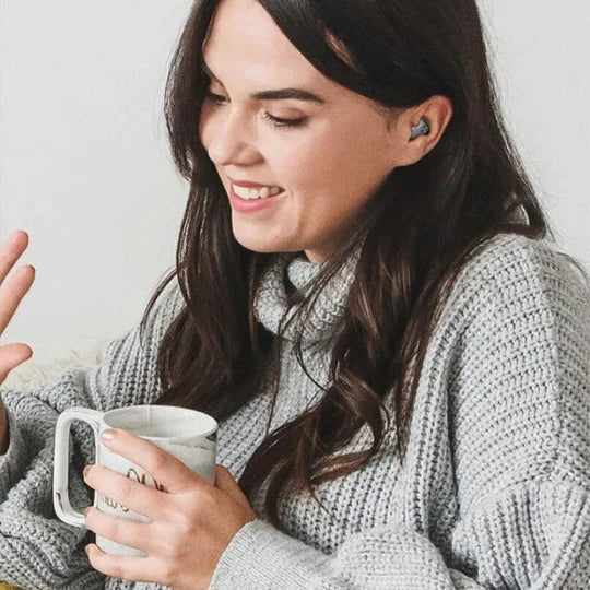 Wireless In-Ear Headphones Compact Low-Profile 24-Hour Playback