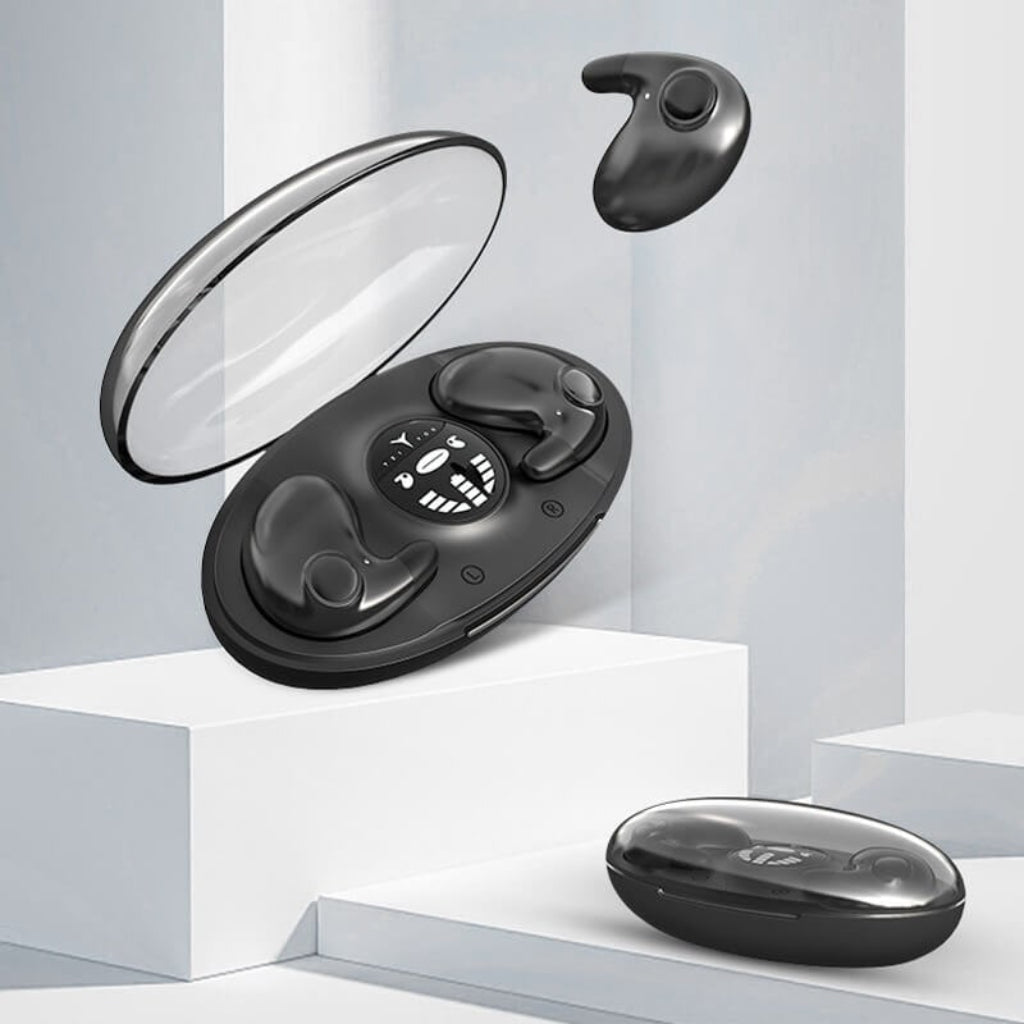 Wireless In-Ear Headphones Noise-Isolating Lightweight Touch Controls