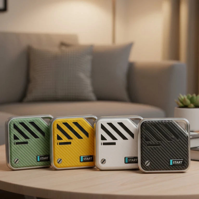 Wireless Item Tracker Real-Time Tracking Compact & Lightweight Battery-Powered