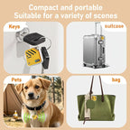 Wireless Item Tracker Real-Time Tracking Compact & Lightweight Battery-Powered
