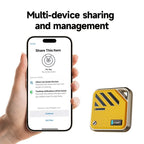 Wireless Item Tracker Real-Time Tracking Compact & Lightweight Battery-Powered
