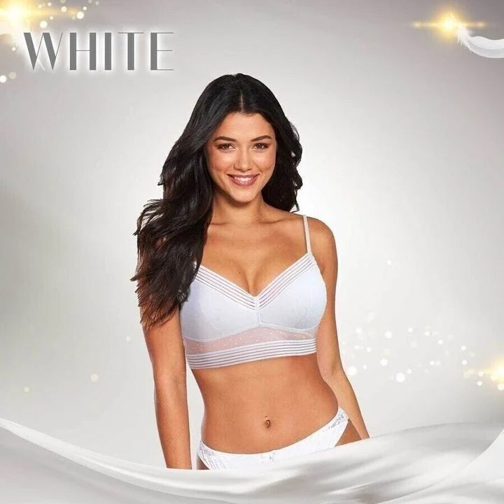 Wireless Lift Bra Backless Lace Adjustable Straps