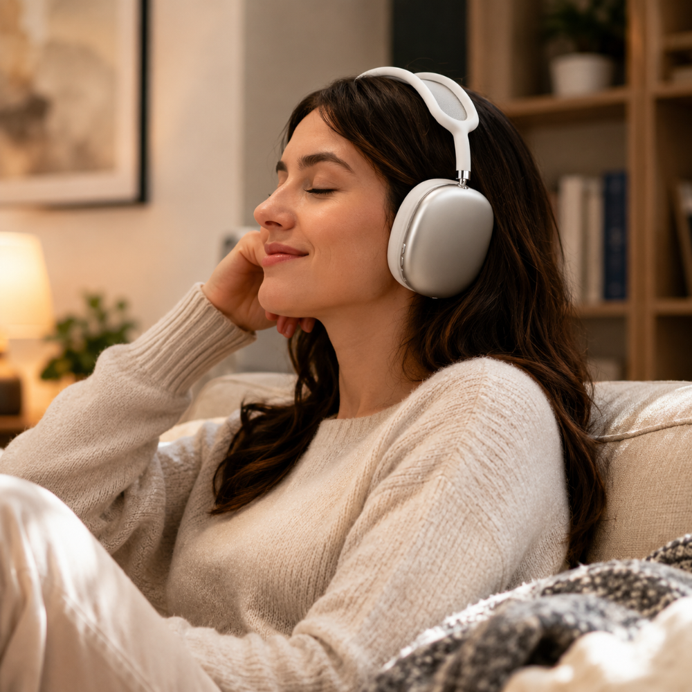 Wireless Over Ear Headphones Bluetooth & Noise Reduction