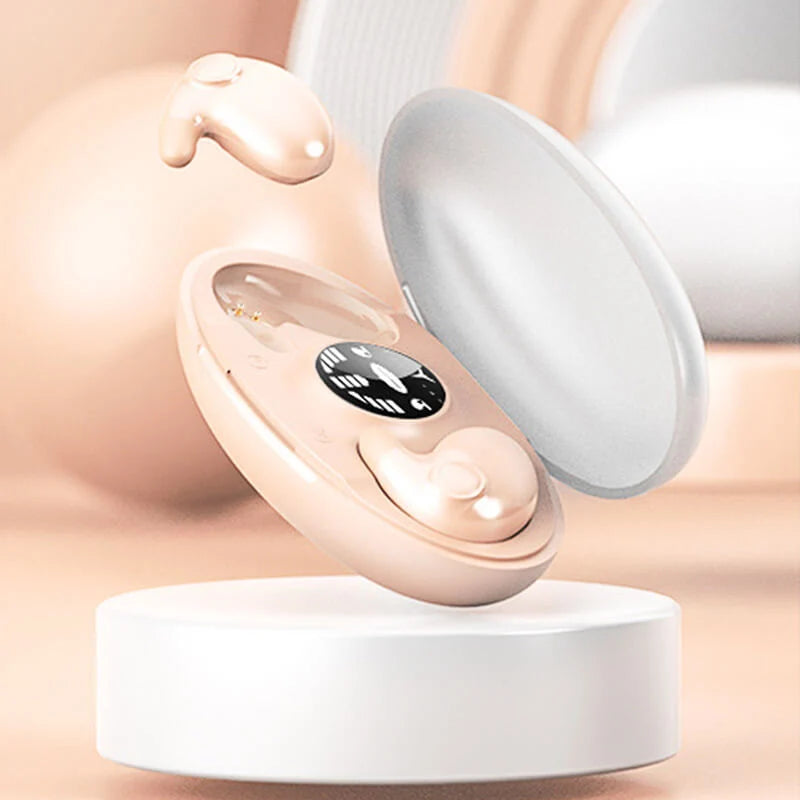 Wireless Sleep Earbuds Ultra-Light Noise-Canceling 24H Battery