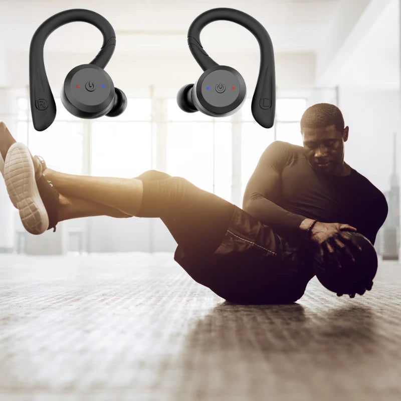 Wireless Sports Earbuds 20-Hour Battery IPX7 Ergonomic Fit