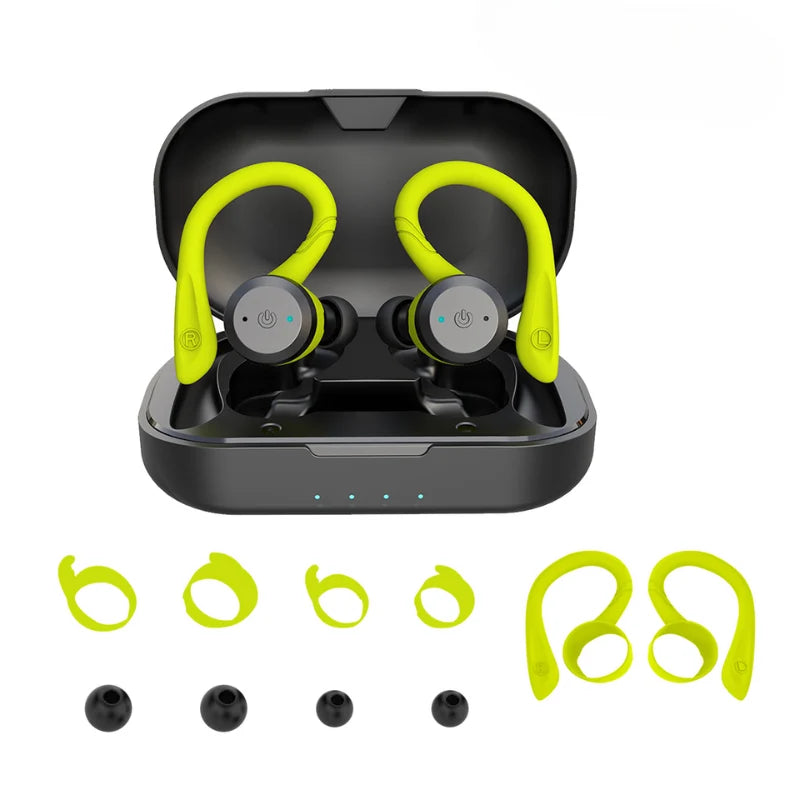 Wireless Sports Earbuds 20-Hour Battery IPX7 Ergonomic Fit