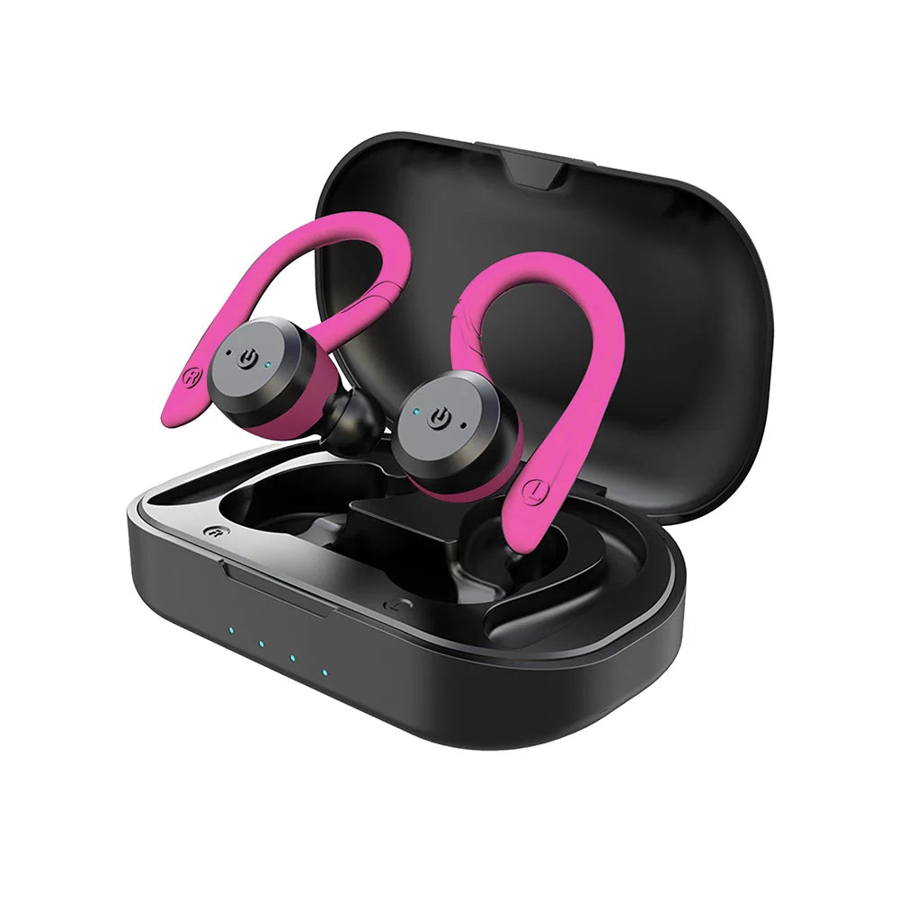 Wireless Sports Earbuds 20-Hour Battery IPX7 Ergonomic Fit